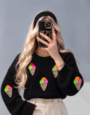کراپ بافت پینترستی طرح بستنی